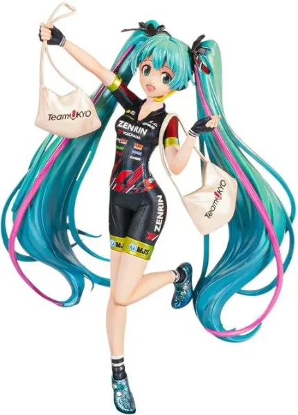 Figura banpresto hatsune miku racing chronicle racing miku 2019 team ukyo cheering