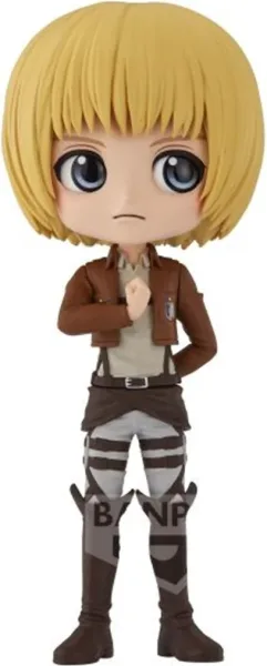 Figura banpresto q posket ataque a los titanes armin arlert 14cm
