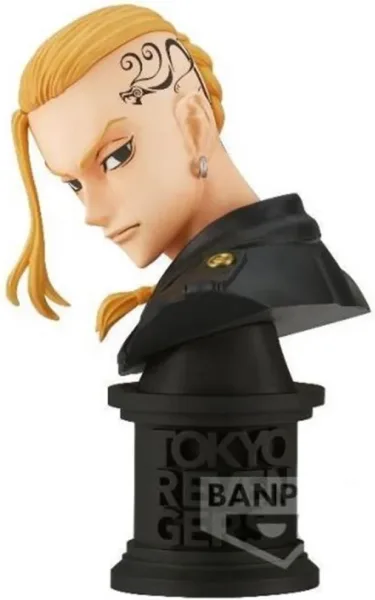 Figura banpresto tokyo revengers faceculptures ken ryuguji  pulgadasdraken pulgadas ver.a 11cm
