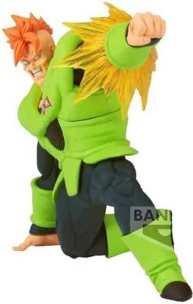 Figura banpresto dragon ball gxmateria androide 16 11cm