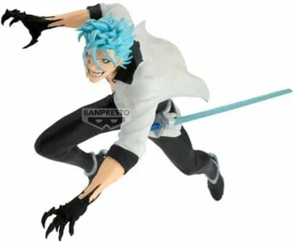 Figura banpresto bleach vibration stars grimmjow jaegerjaques 17cm