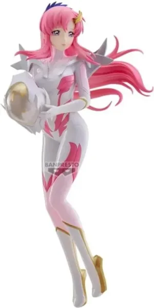 Figura banpresto mobile suit gundam seed freedom glitter & glamours lacus clyne 22cm