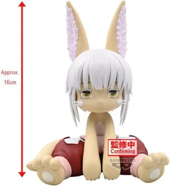 Figura banpresto made in abyss the golden city of the scorching sun soft vinyl nanachi 16cm