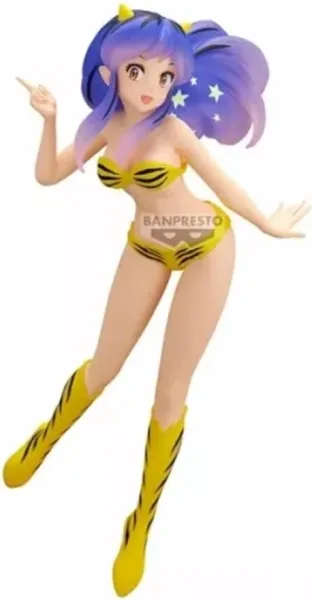Figura banpresto urusei yatsura glitter & glamours lum shooting star ver.b 22cm