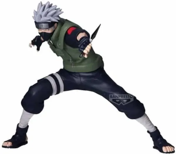 Figura banpresto naruto shippuden vibration stars kakashi hatake 13cm