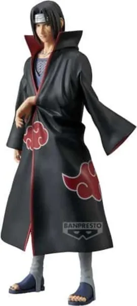 Figura banpresto naruto shippuden grandista itachi uchiha 28cm