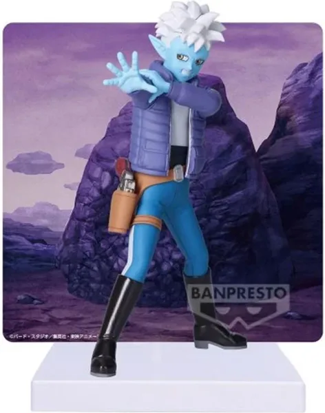 Figura banpresto dragon ball daima glorio con panel 14cm