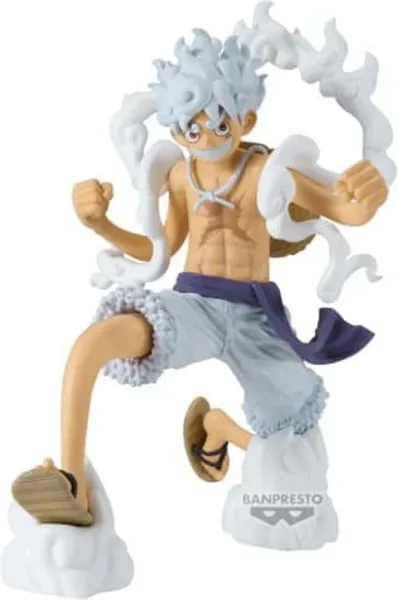 Figura banpresto one piece grandista nero monkey. d. luffy gear 5 21cm