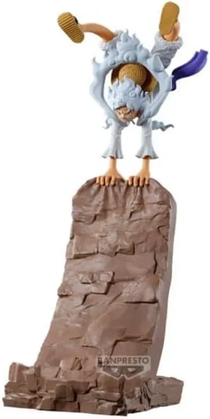 Figura banpresto one piece monkey d. luffy fl gear 5 vol.2 10cm