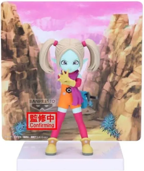 Figura banpresto dragon ball daima panzy con panel 13cm