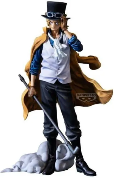 Figura banpresto one piece premium sabo the brush 30cm
