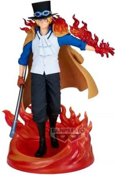 Figura banpresto one piece the shukko logia  sabo special edition 17cm