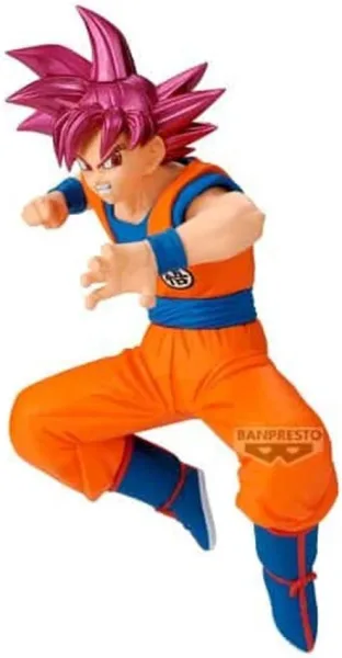 Figura banpresto dragon ball super match makers super saiyan god son goku 12cm