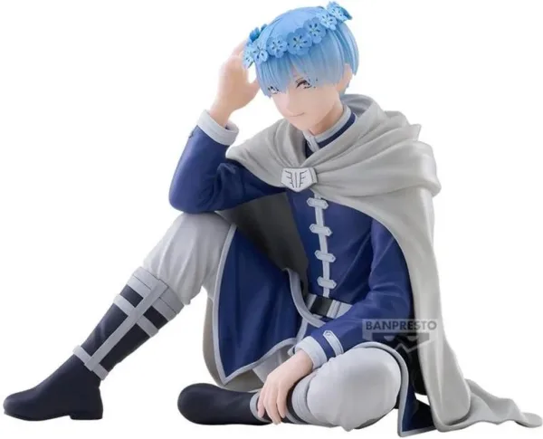 Figura banpresto frieren beyond journey's end espresto himmer con corona de flores 15cm
