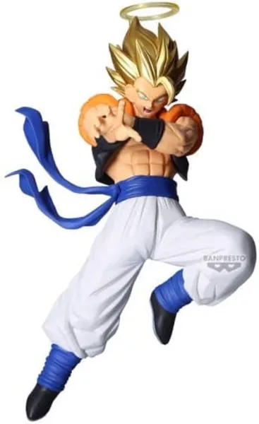 Figura banpresto dragon ball z dokkan battle 10th anniversary super gogeta 19cm