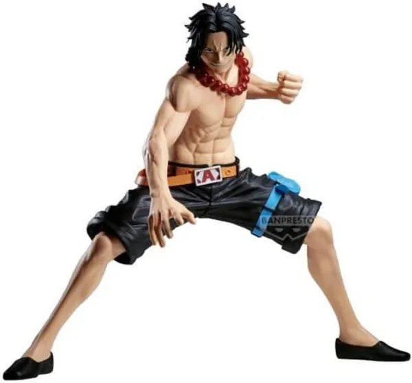 Figura banpresto one piece grandista portgas d.ace 20cm