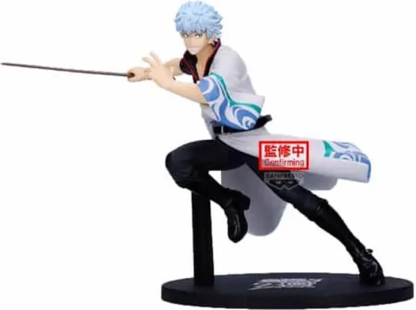 Figura banpresto gintama vibration stars gintoki sakata 20th anniversary ver. 17cm