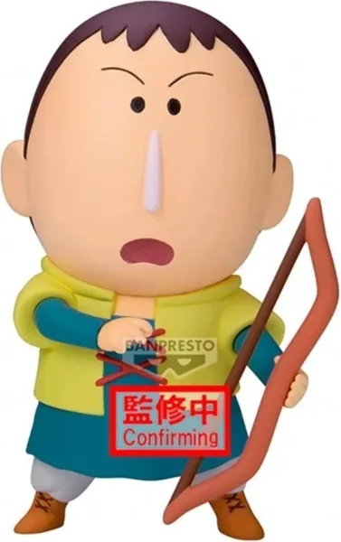 Figura banpresto crayon shinchan the movie super hot! the spicy kasukabe dancers kasukabe boueitai bo - chan 11cm