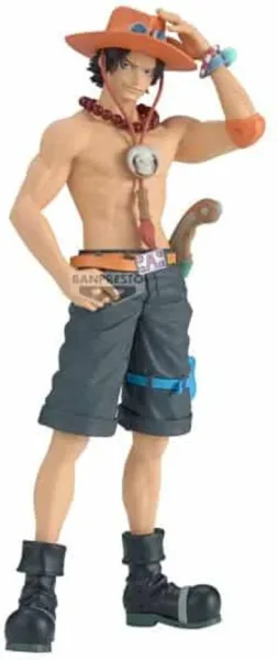 Figura banpresto one piece dxf the grandline series special portgas d.ace 20cm