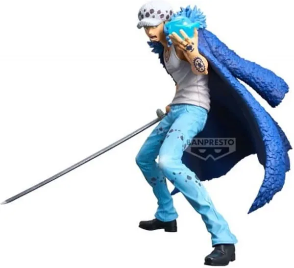 Figura banpresto one piece glitter & glamours trafalgar law special edition 23cm