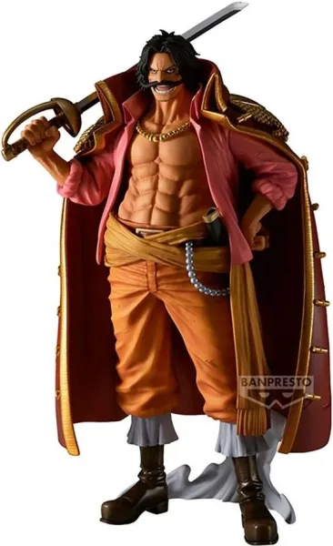 Figura banpresto one piece premium gol d.roger [the brush] 30cm