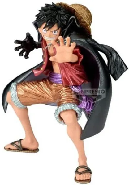 Figura banpresto one piece king of artist monkey d luffy land of wano ii special ver. 19cm