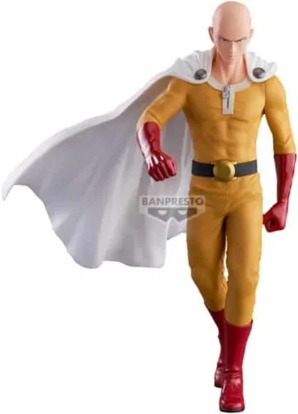 Figura banpresto one punch man grandista saitama 27cm