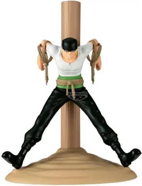 Figura banpresto one piece fl pirate hunter zoro 17cm