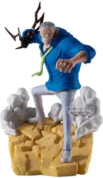 Figura banpresto one piece senkozekkei monkey d.garp 19cm