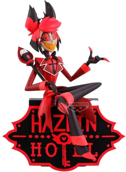 Figura banpresto hazbin hotel monitor top figure alastor (ver.a)