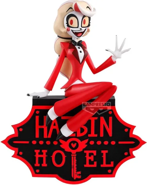 Figura banpresto hazbin hotel monitor top figure charlie morningstar ver.a