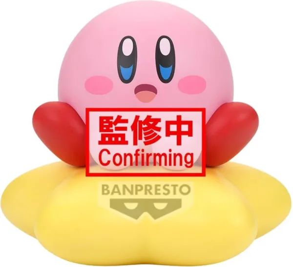Figura banpresto kirby sofvimates kirby warp star ver.