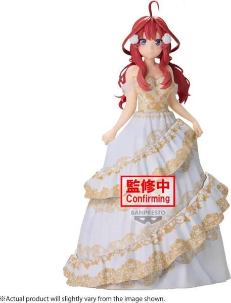 Figura banpresto the quintessential quintuplets itsuki nakano animation original art exhibition ver. 23cm