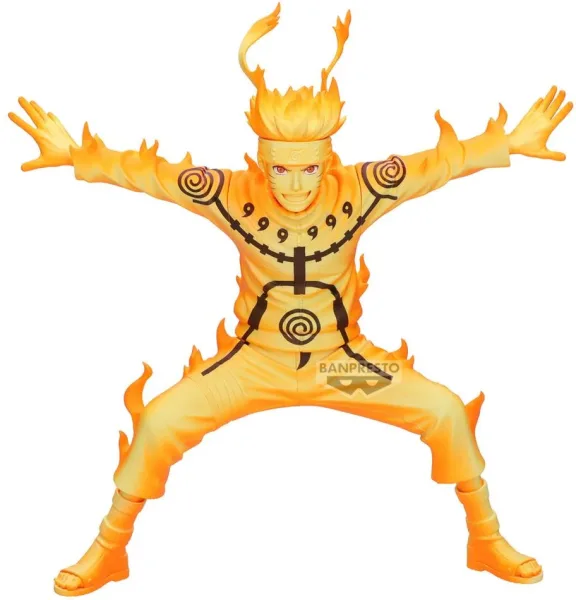 Figura banpresto naruto shippuden grandista naruto uzumaki 21cm