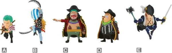 Figura banpresto one piece world collectable figure sabaody island the worst generation 2