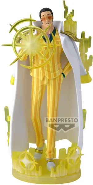 Figura banpresto one piece the shukko logia borsalino special edition