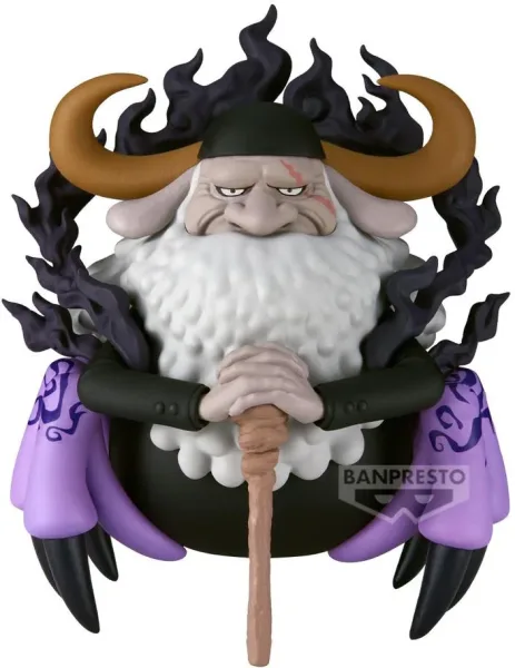 Figura banpresto one piece mega world collectable st. jaygarcia saturn