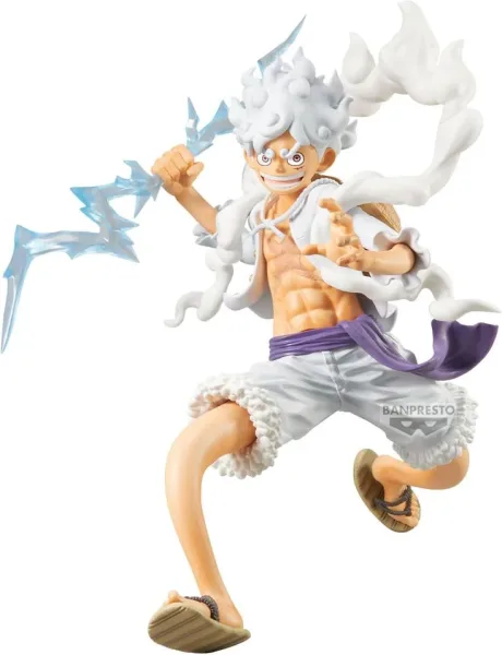 Figura banpresto one piece grandista monkey d.luffy gear5 special edition