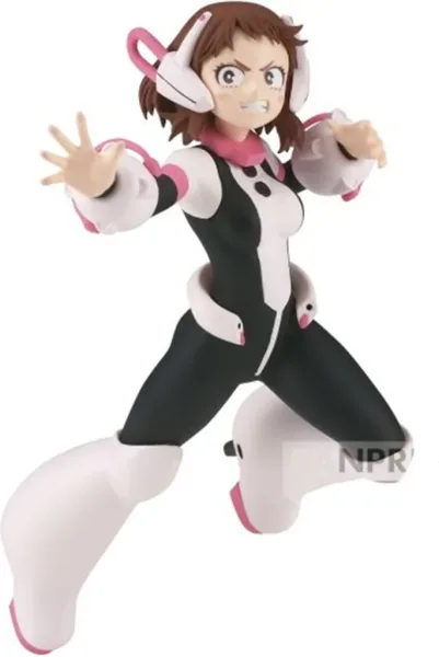 Figura banpresto my hero academia the amazing heroes ochako uraraka vol.32 13cm