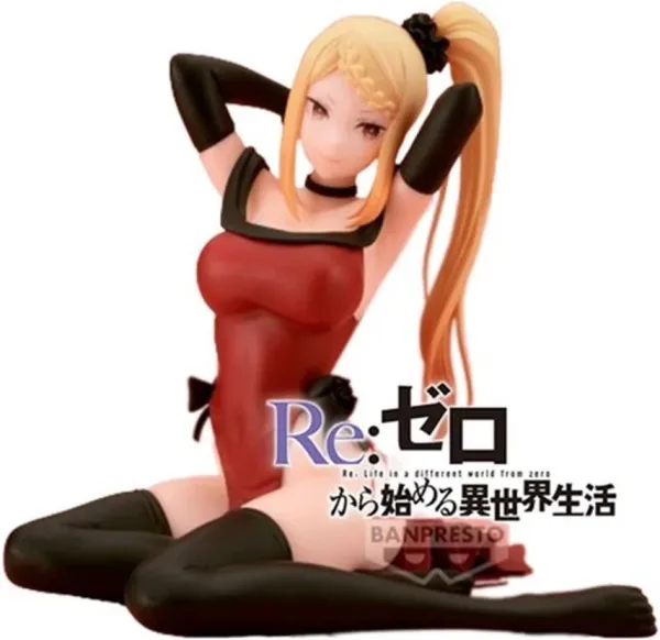 Figura banpresto re zero starting life in another world relax time priscilla barielle