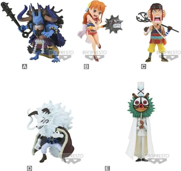 Figura banpresto one piece world collectable figure wanokuni onigashima 8