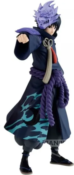 Figura banpresto naruto shippuden animation 20th anniversary sasuke uchiha 16cm