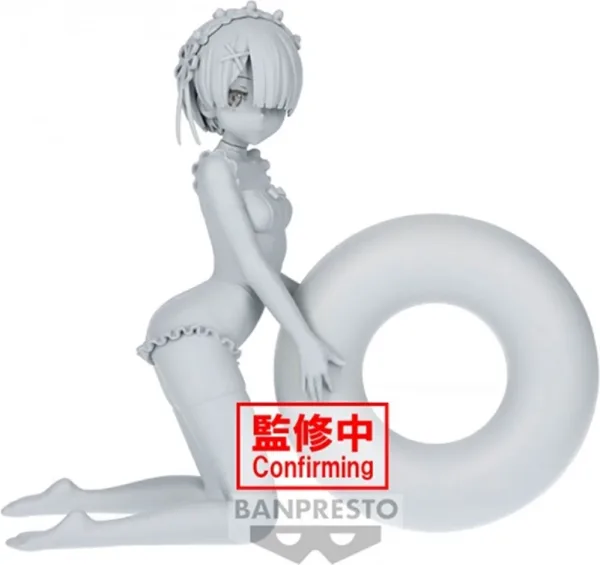 Figura banpresto re zero starting life in another world celestial vivi RAM maid style ver.13cm