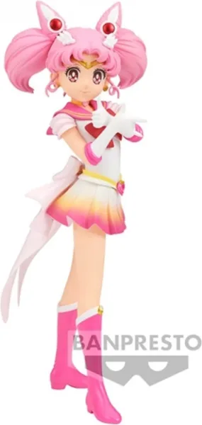 Figura banpresto pretty guardian sailor moon eternal glitter & glamorous super sailor chibi moon ver.b 17cm
