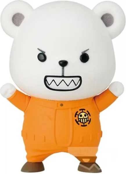 Figura banpresto one piece fluffy puffy bepo 6cm