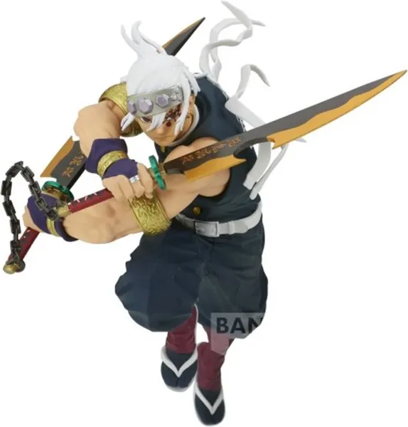 Figura banpresto demon slayer kimetsu no yaiba vibration stars tengen uzui 13cm