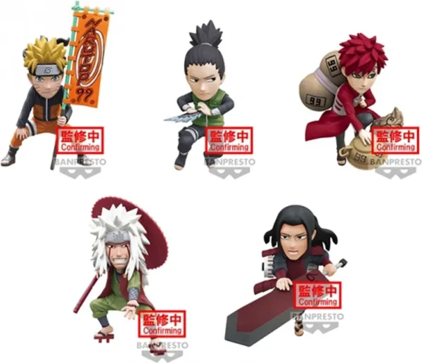 Figura banpresto naruto world collectable figure narutop99 vol.1 7cm