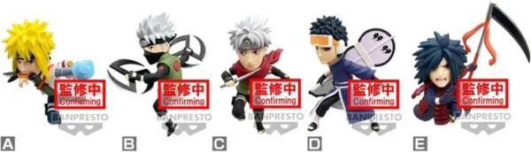 Figura banpresto naruto world collectable figure vol.2