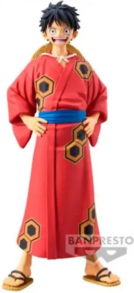 Figura banpresto one piece wanokuni killer dxf the grandline series monkey d. luffy 16cm