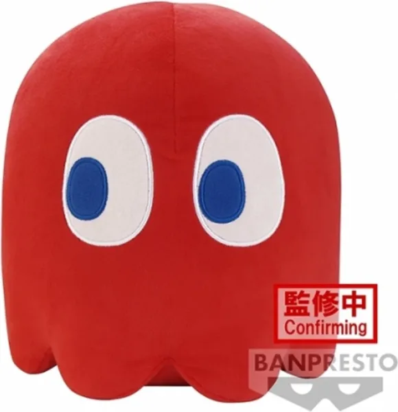 Peluche banpresto pac - man big plush ghost 18cm